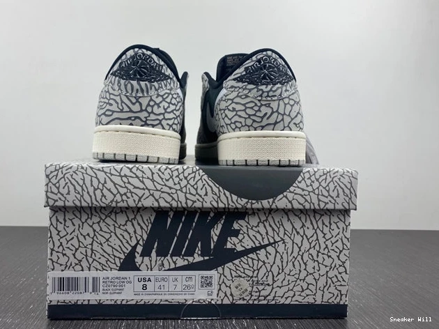 CZ0790-001 Black UrbanStyle Low 617 Cement 1 Retro OG Jordan 0521
